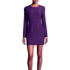 Elizabeth & James Rudi Long-Sleeve Crepe Open-Back